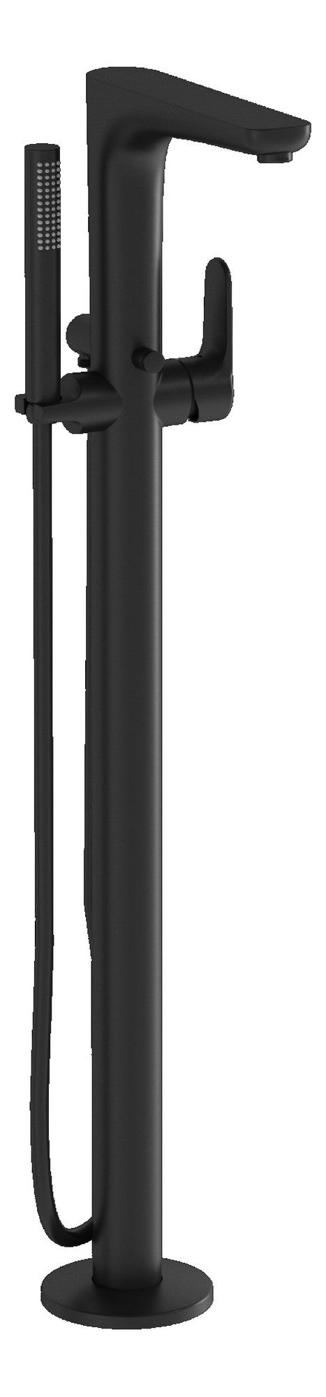 Sabira Root Round Floor Standing Bath/Shower Mixer