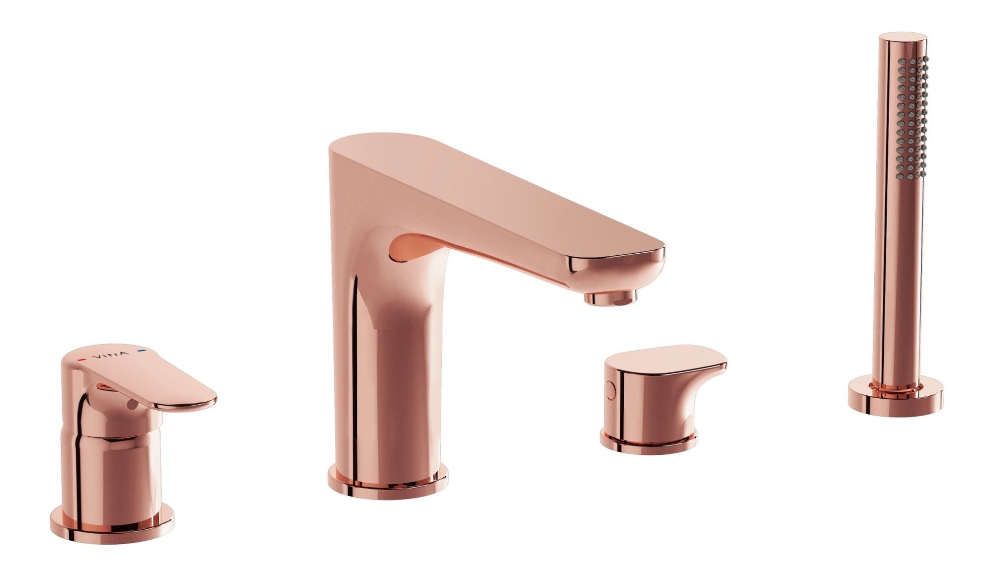 Sabira Root Round 4-Hole Bath/Shower Mixer