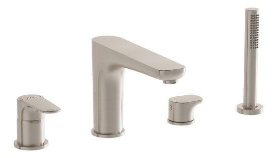 Sabira Root Round 4-Hole Bath/Shower Mixer