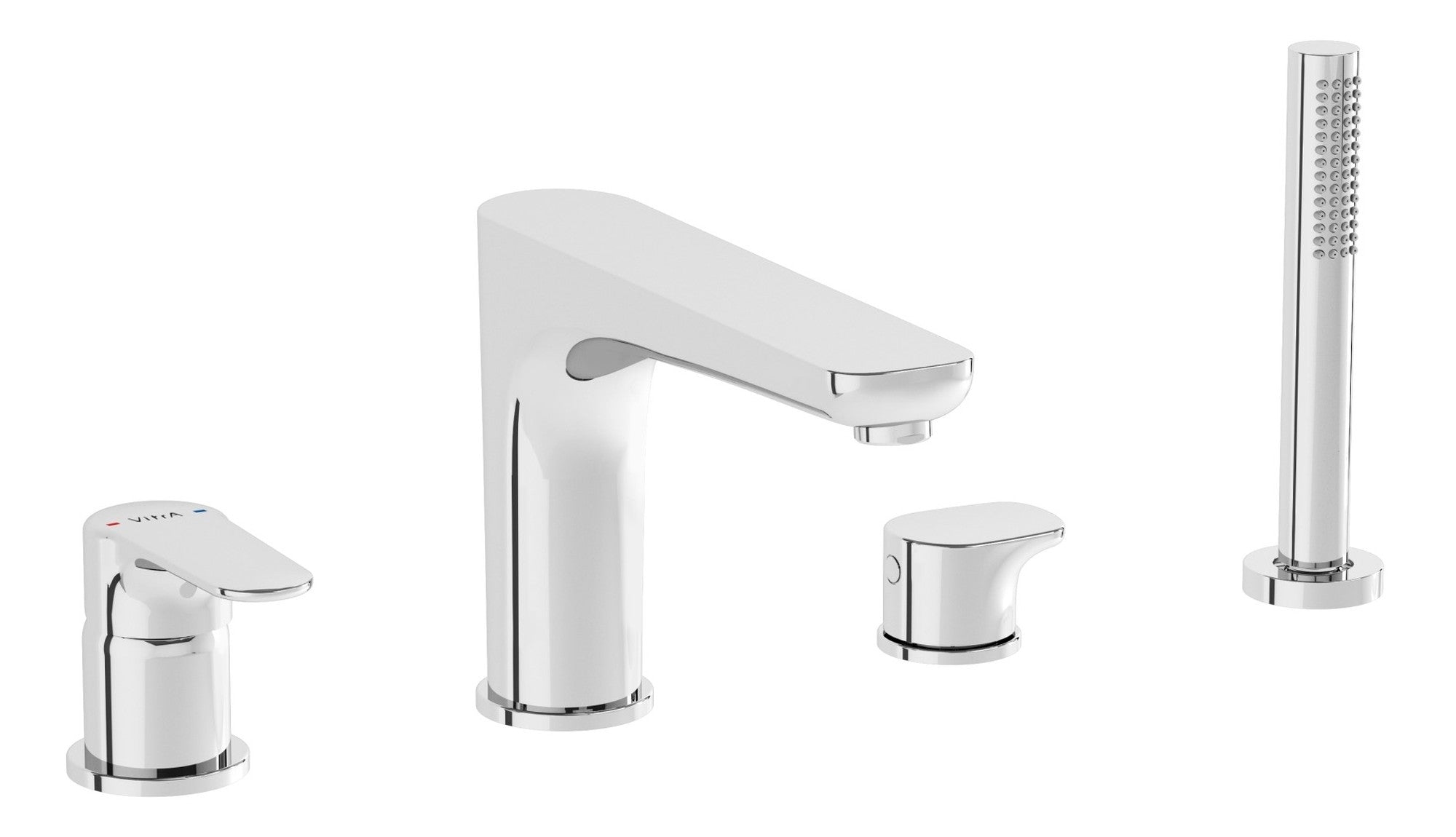Sabira Root Round 4-Hole Bath/Shower Mixer