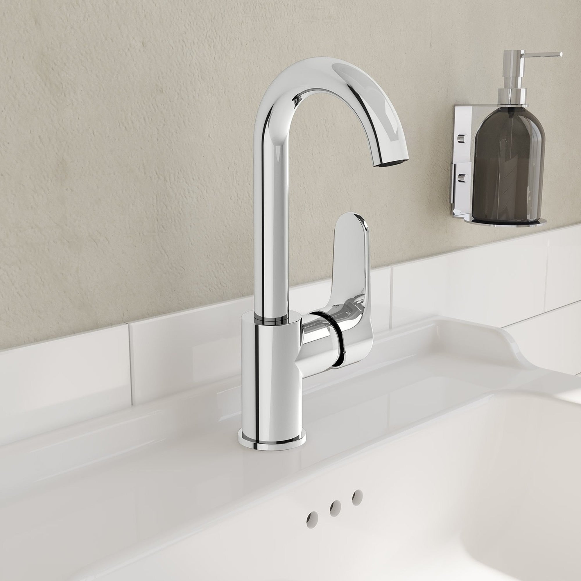 Sabira Root Round Swivel Basin Mixer