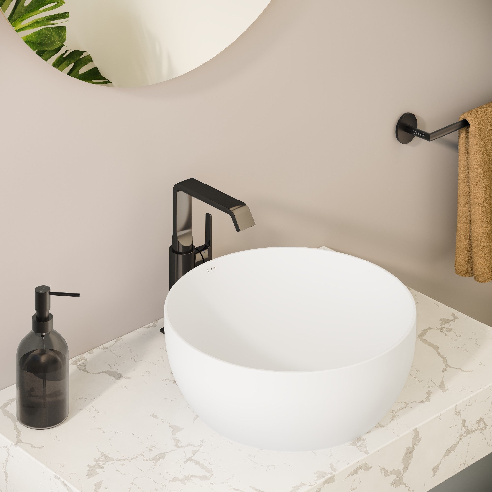 Sabira Suit Tall Basin Mixer (Side Handle)