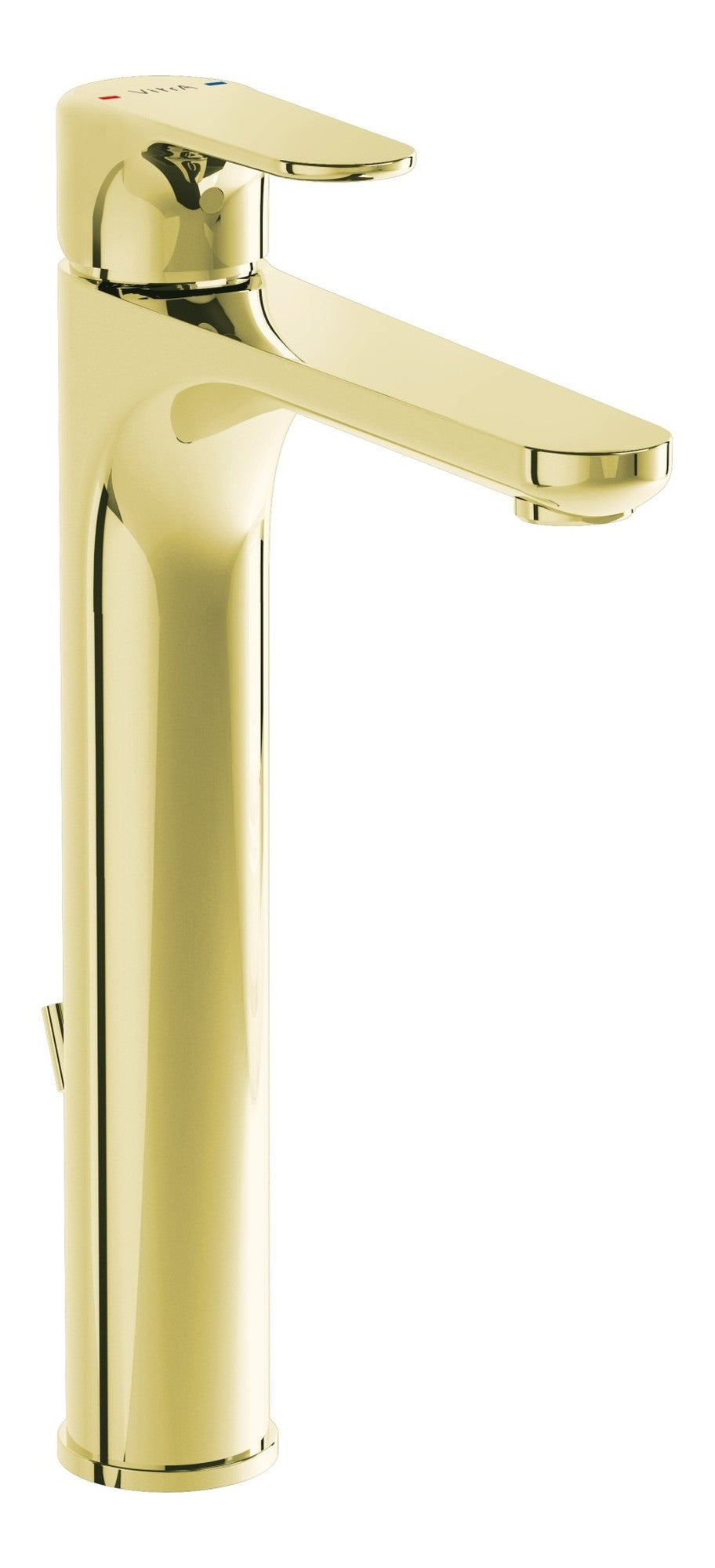 Sabira Root Round Tall Basin Mixer w/Waste Lever