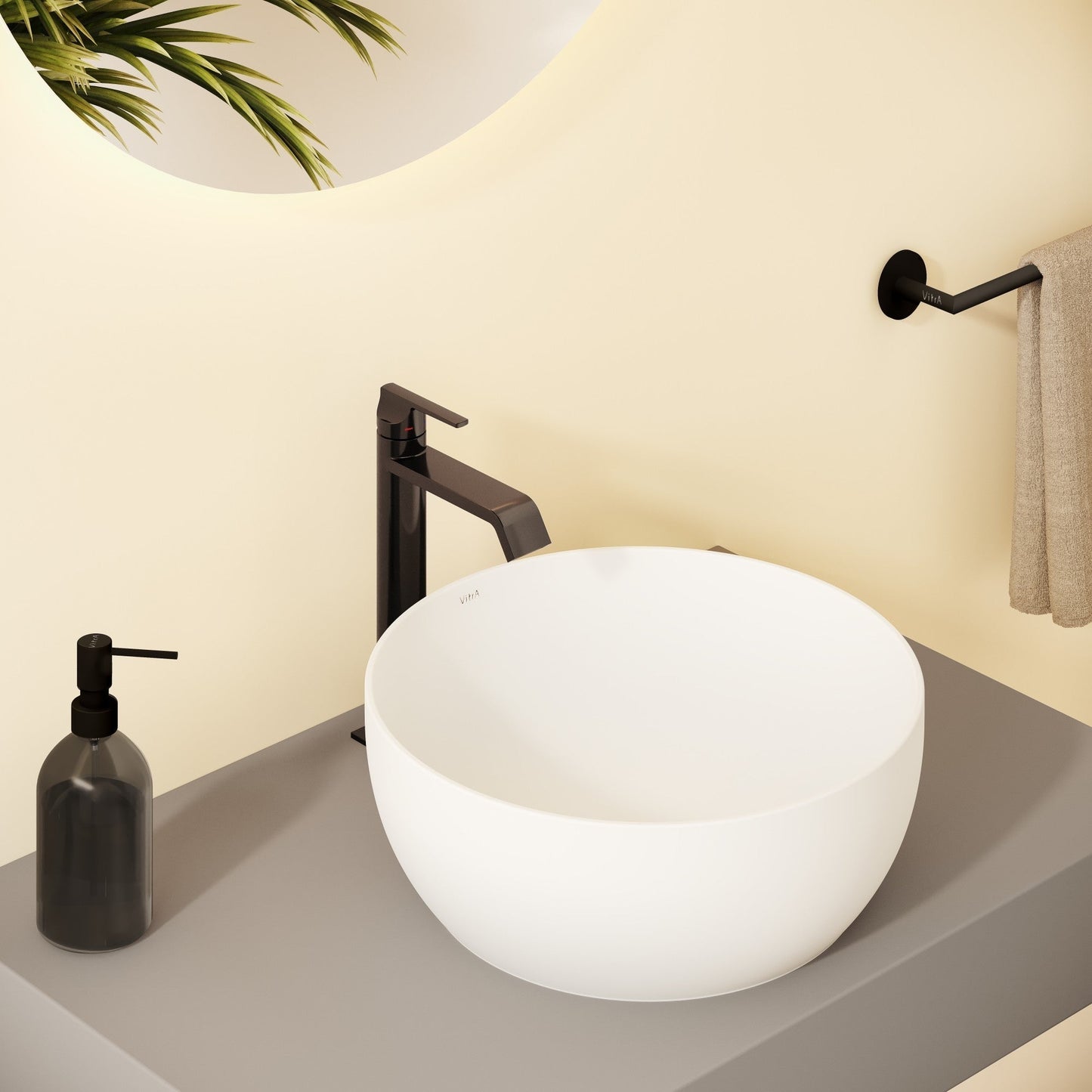 Sabira Suit Tall Basin Mixer (Top Handle)