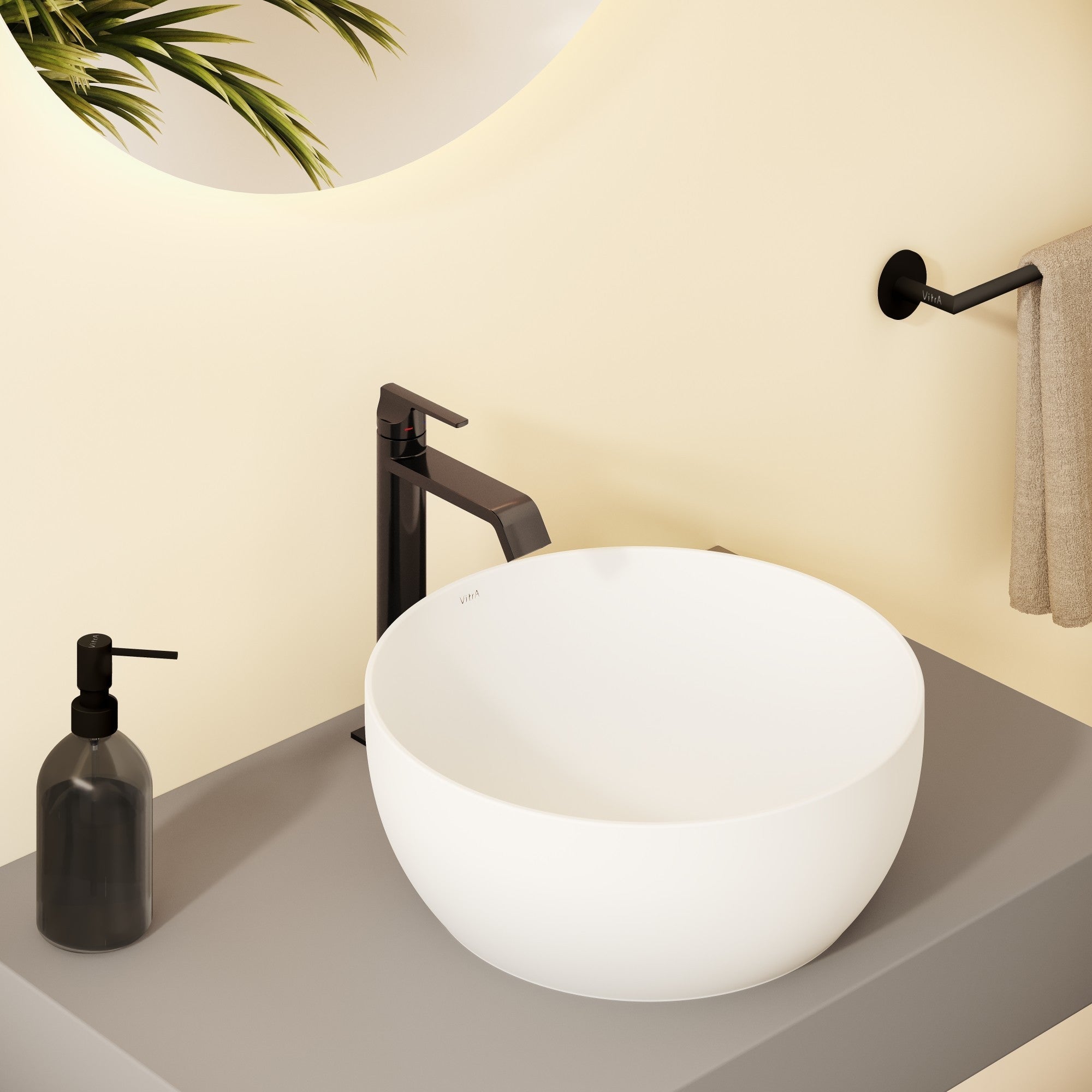 Sabira Suit Tall Basin Mixer (Top Handle)