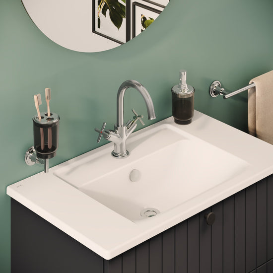 Sabira Origin Classic Basin Mixer (Cross Handles)