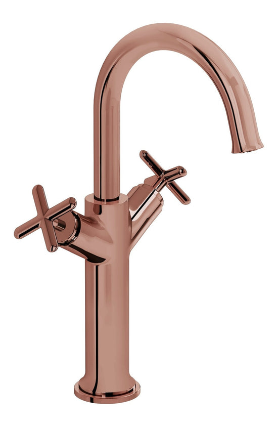 Sabira Origin Classic Tall Basin Mixer (Cross Handles)