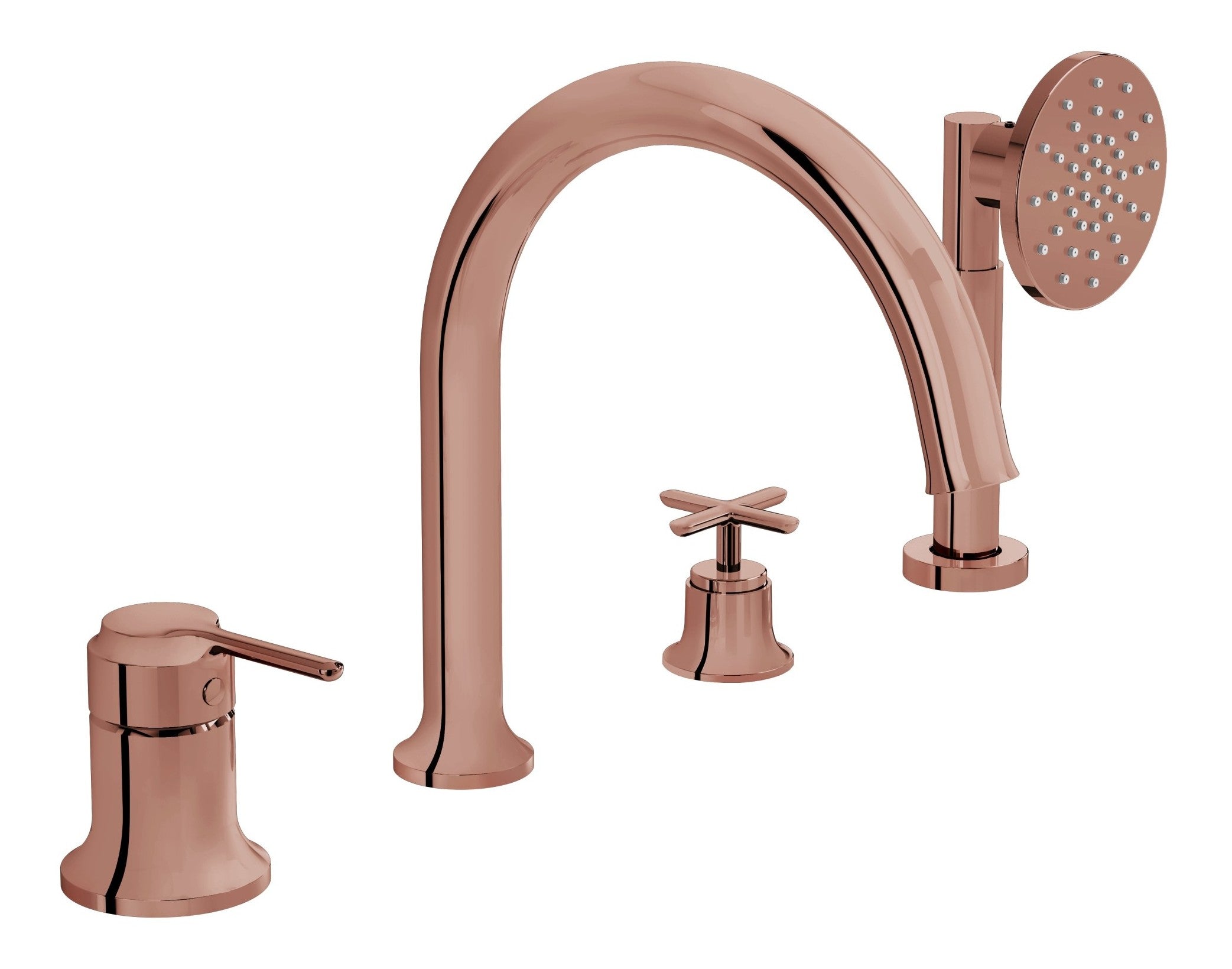 Sabira Origin Classic 4-Hole Bath/Shower Mixer