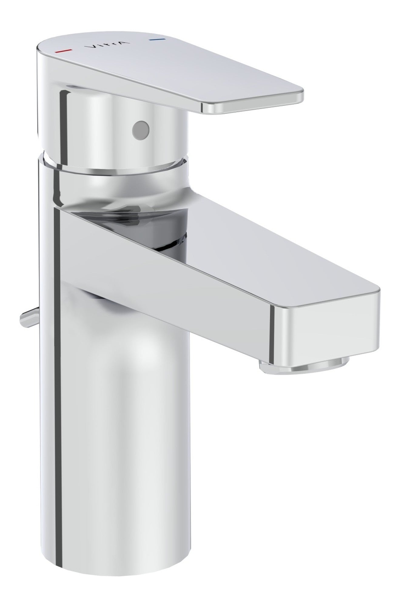 Sabira Flow Square Basin Mixer w/Waste Lever