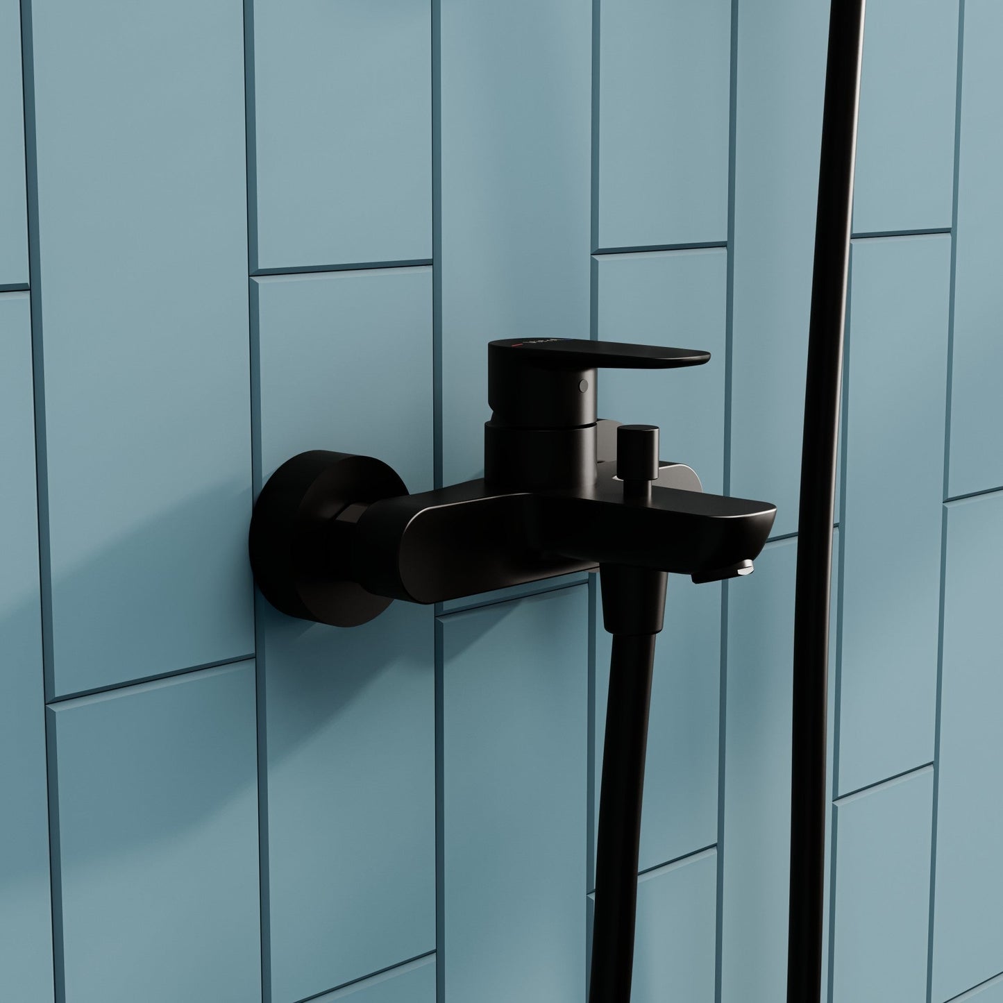 Sabira Flow Soft Wall Mounted Bath/Shower Mixer
