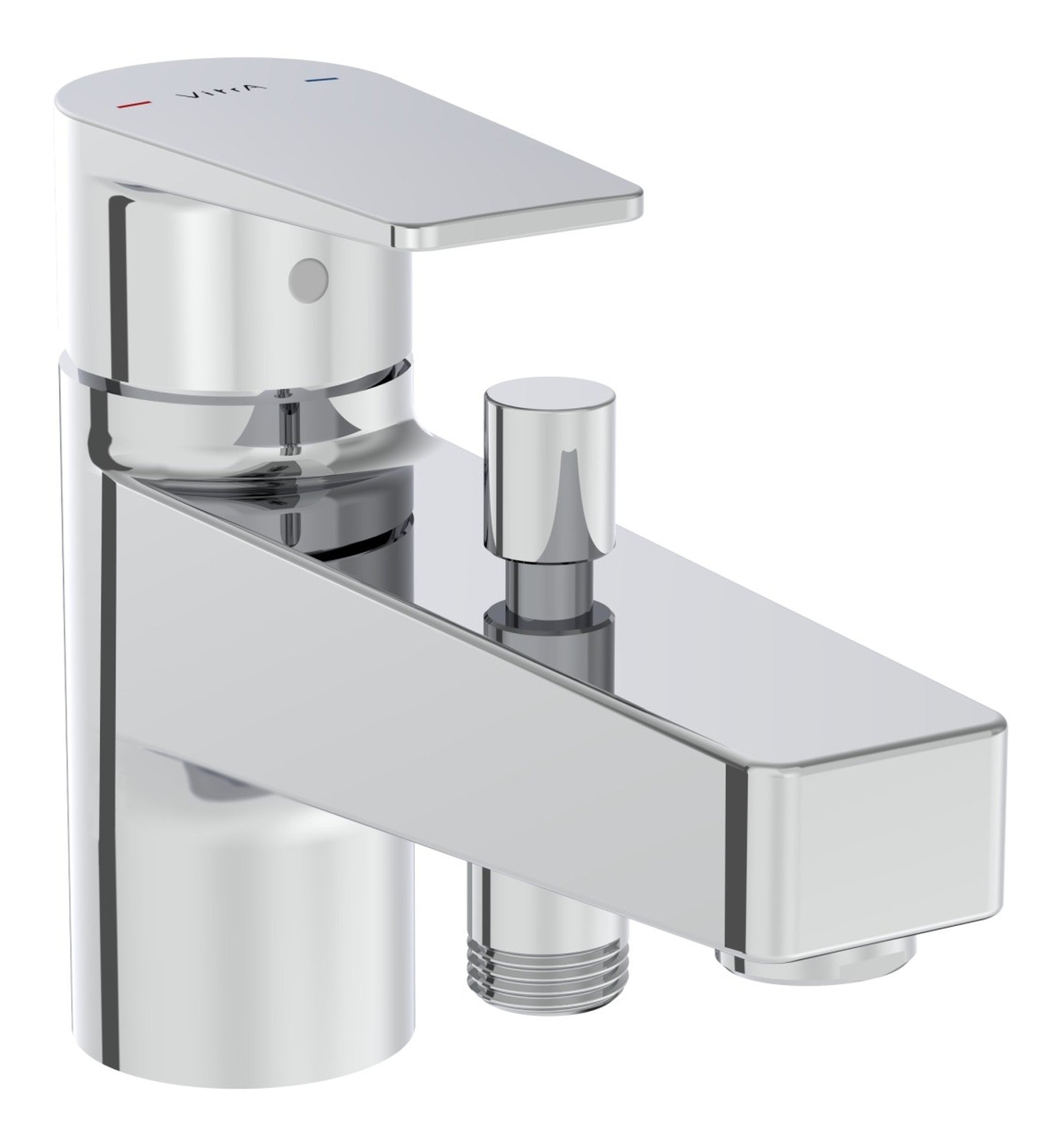 Sabira Flow Square Monohole Bath Filler