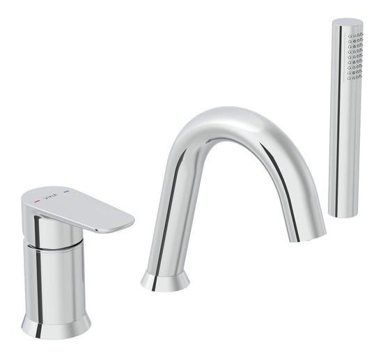 Sabira Flow Soft 3-Hole Bath/Shower Mixer