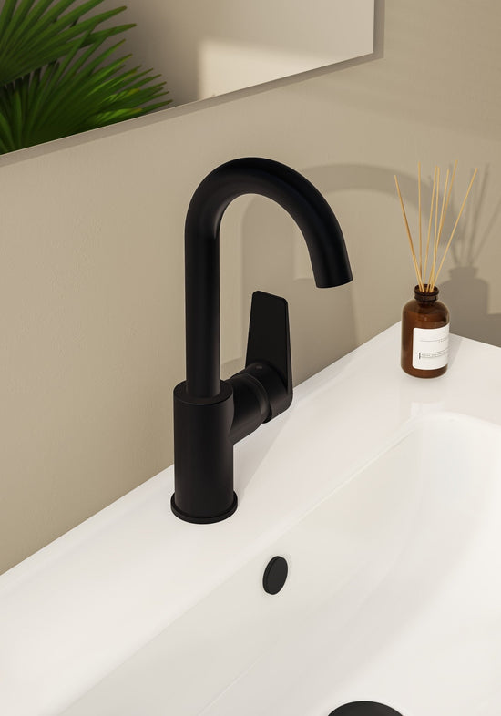 Sabira Flow Square Swivel Basin Mixer
