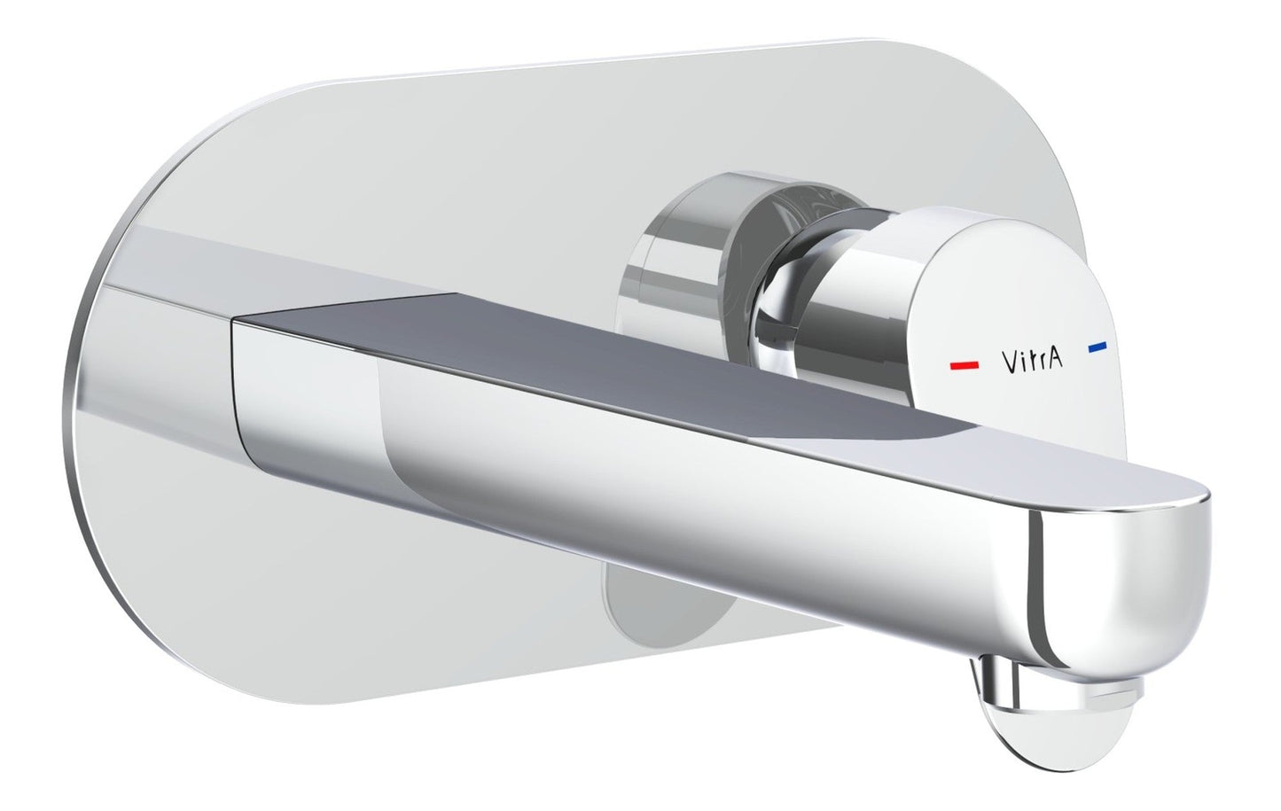 Sabira Flow Round Wall Mounted Basin Mixer