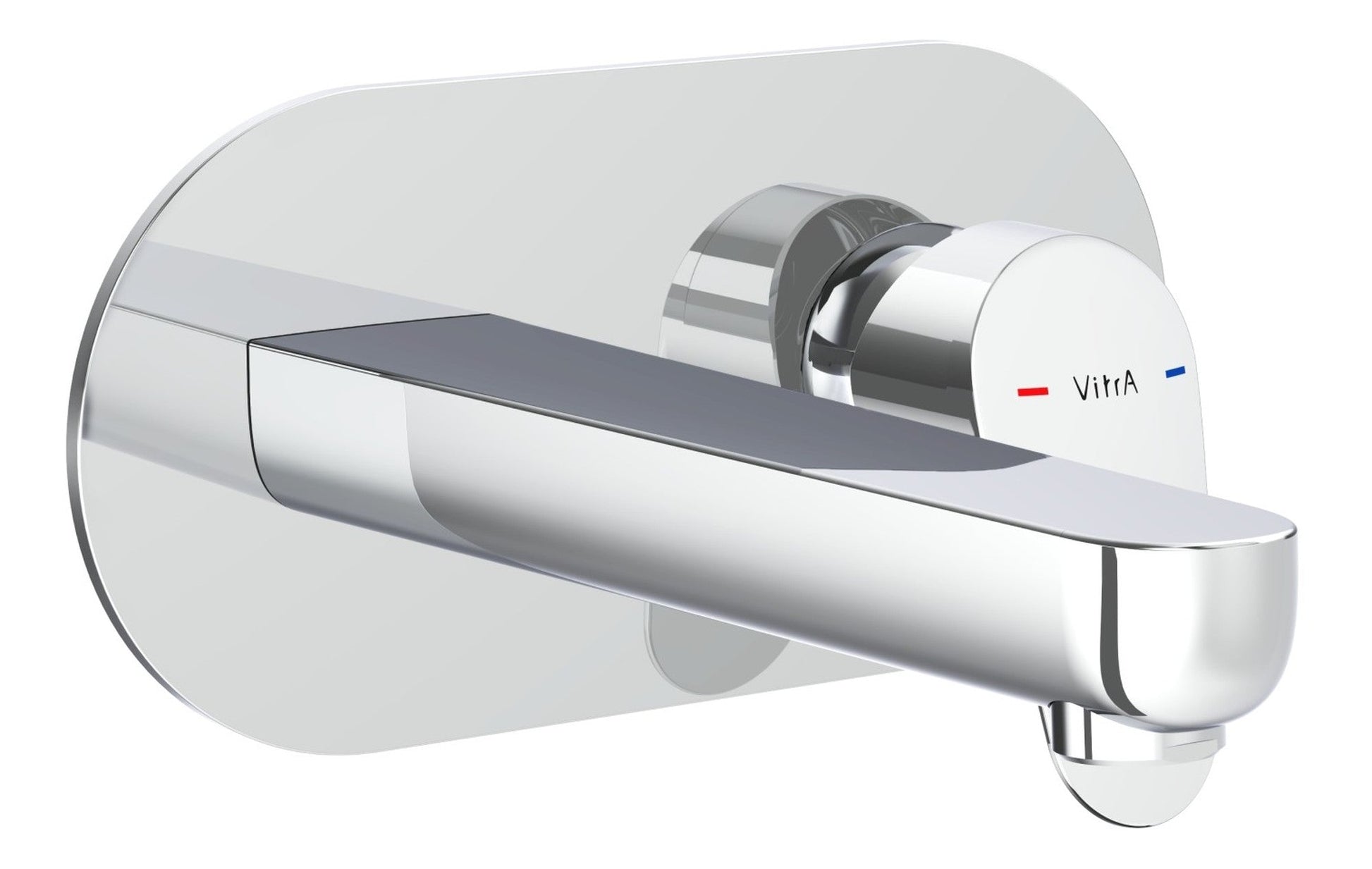 Sabira Flow Round Wall Mounted Basin Mixer