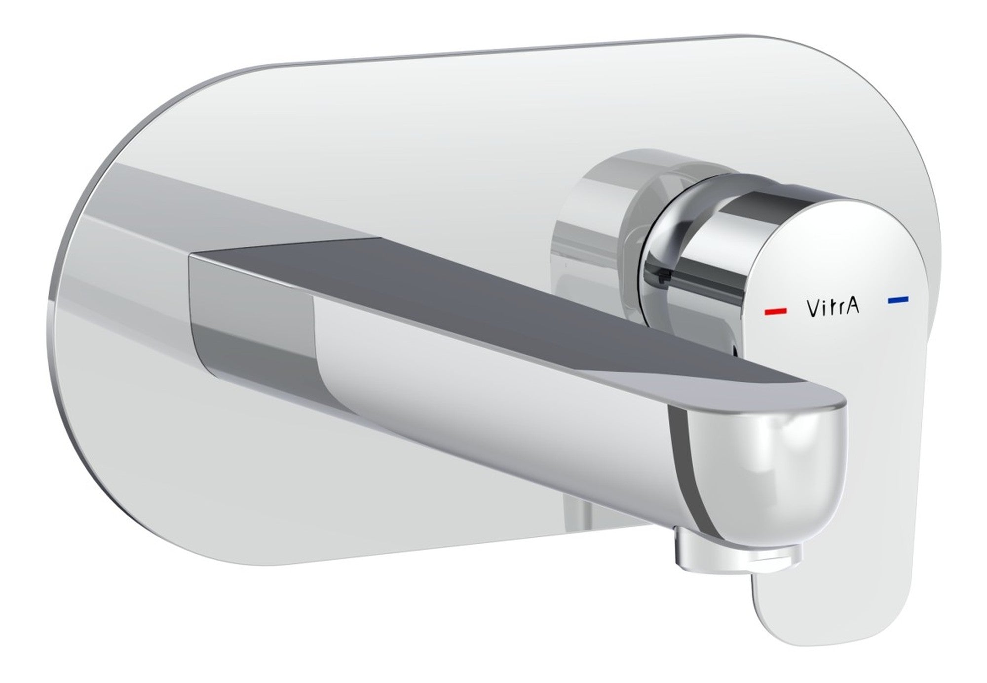 Sabira Flow Soft Wall Mounted Basin Mixer