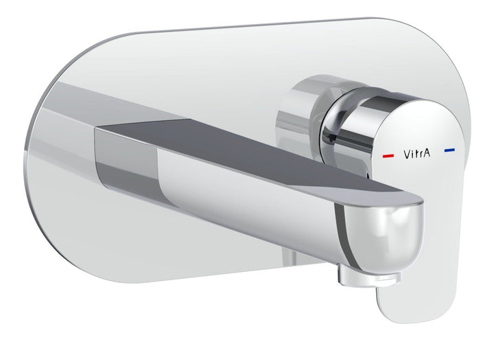 Sabira Flow Soft Wall Mounted Basin Mixer