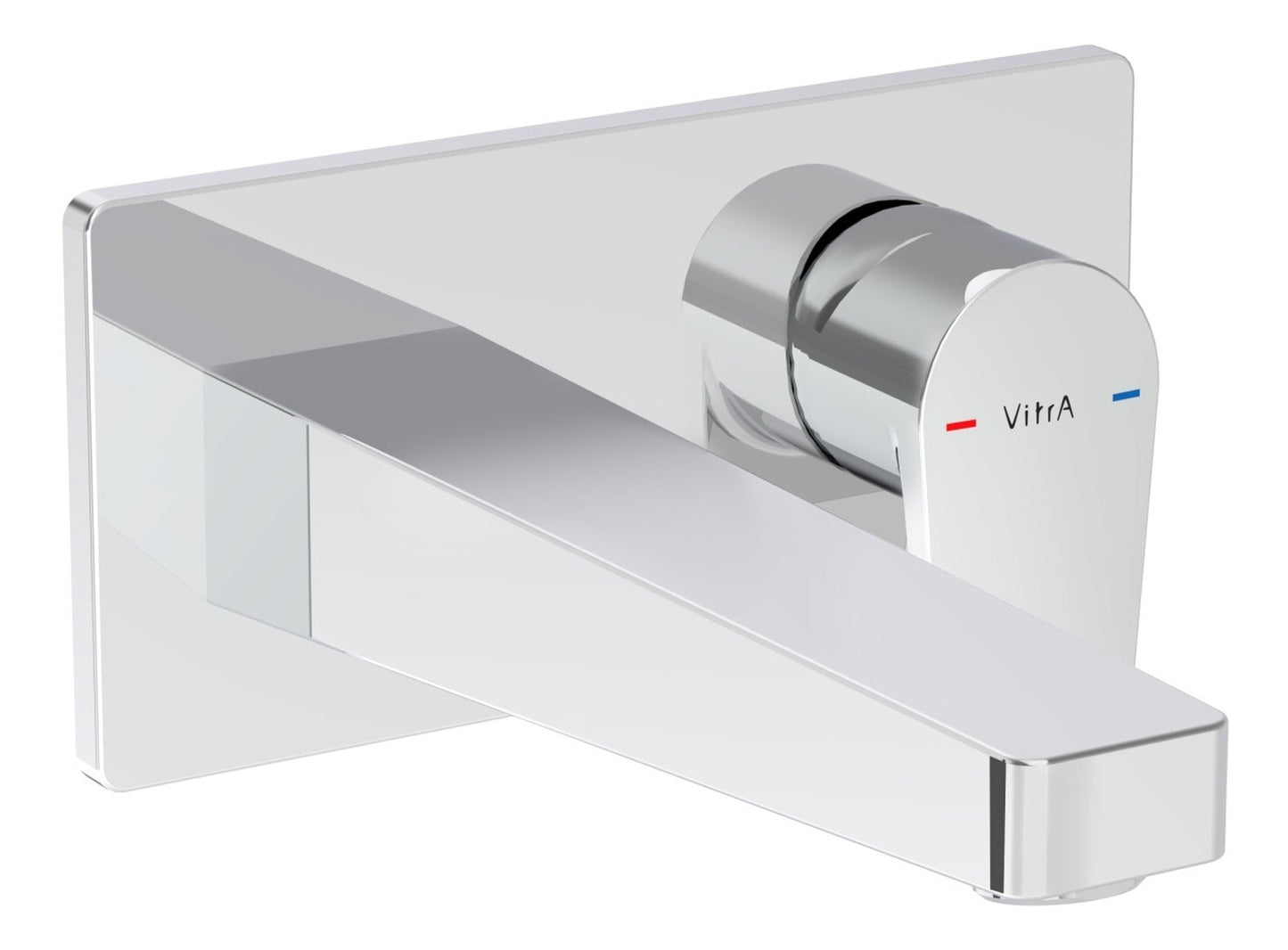 Sabira Flow Square Wall Mounted Basin Mixer