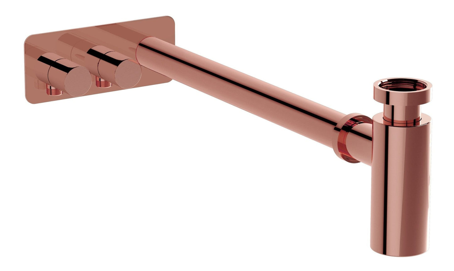 Sabira Bottle Trap for Basins w/Isolation Taps (Asymmetric)