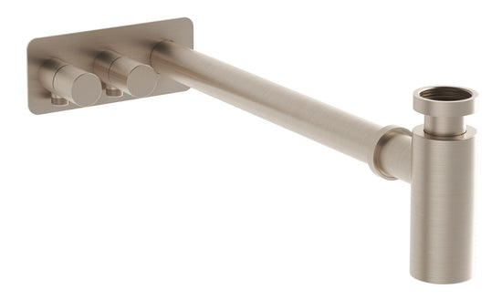 Sabira Bottle Trap for Basins w/Isolation Taps (Asymmetric)