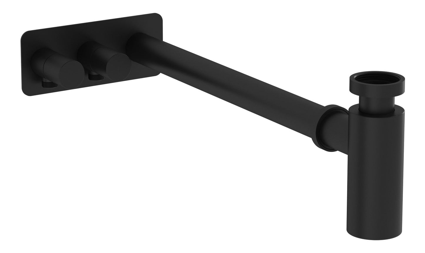 Sabira Bottle Trap for Basins w/Isolation Taps (Asymmetric)