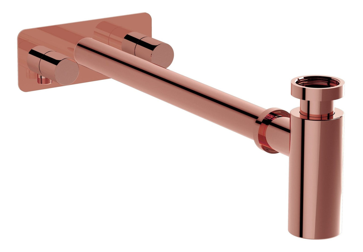 Sabira Bottle Trap for Basins w/Isolation Taps (Symmetric)