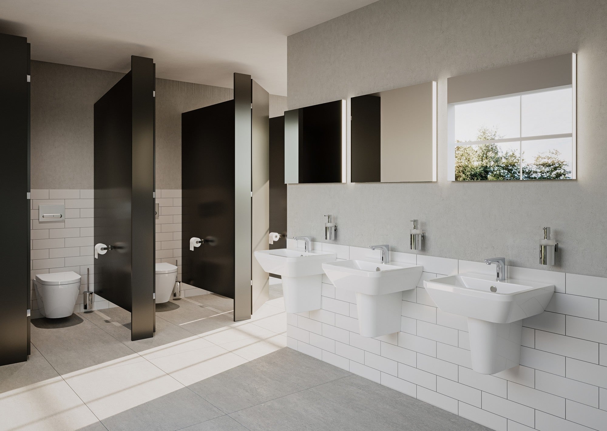 HRD 500x430mm 1TH Basin with Overflow