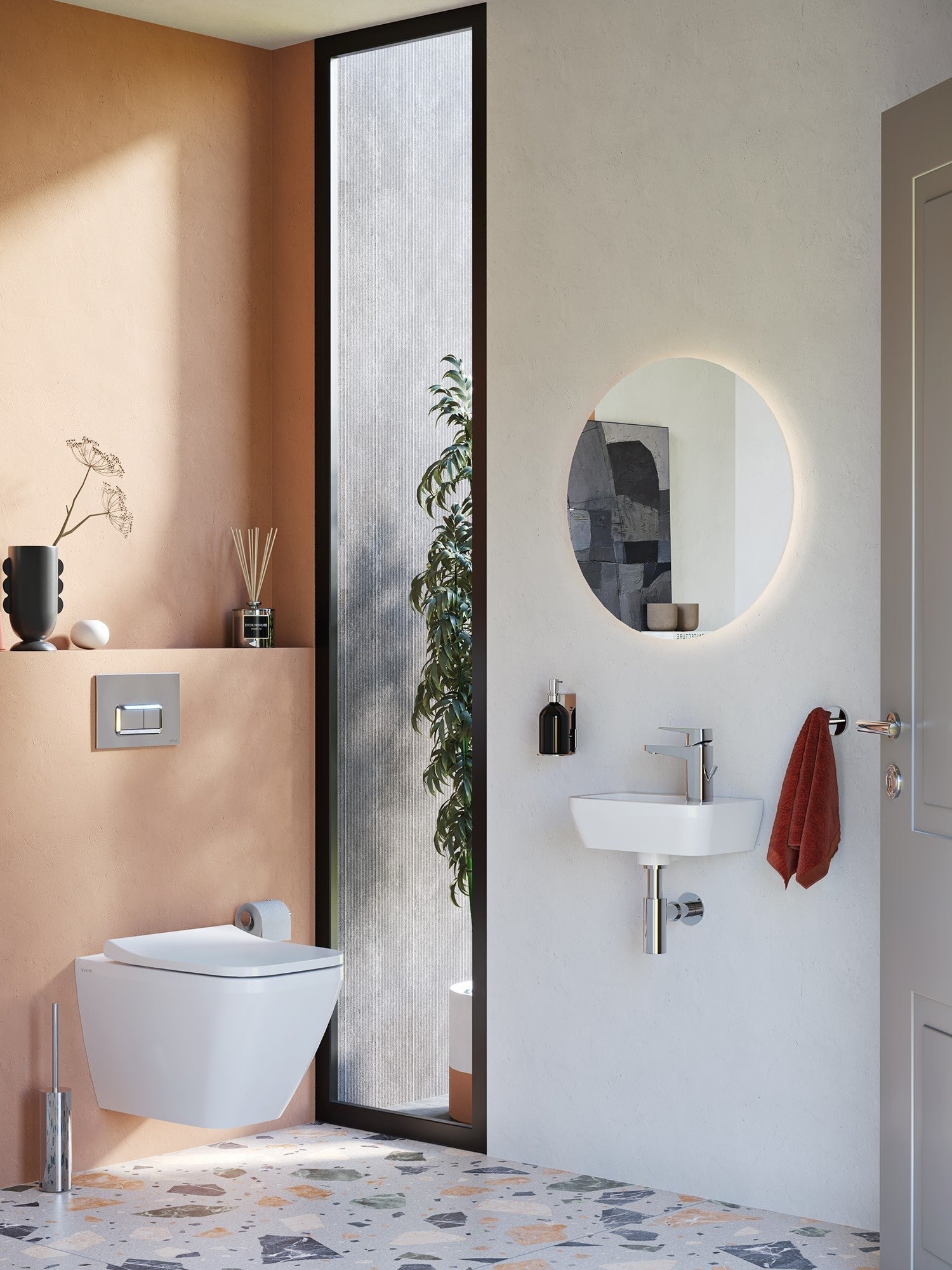 HRD 370x220mm 0TH Compact Basin with Overflow