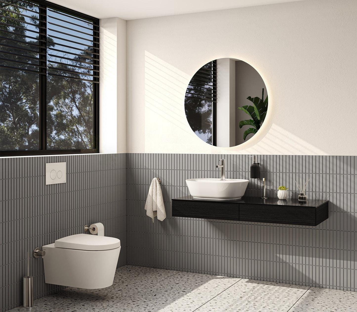 HRD 545x430mm 1TH Basin with Overflow