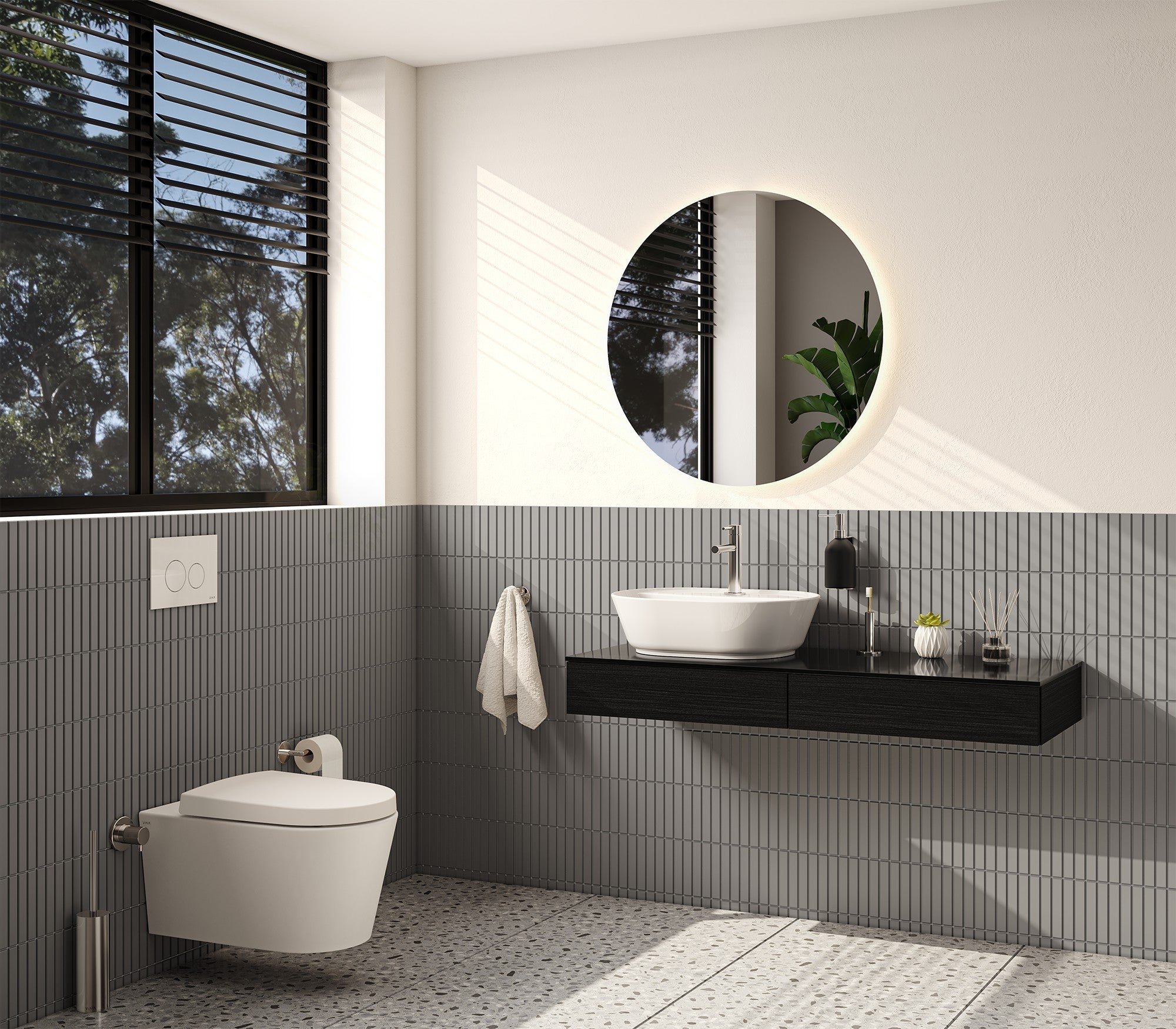 HRD 545x430mm 1TH Basin with Overflow