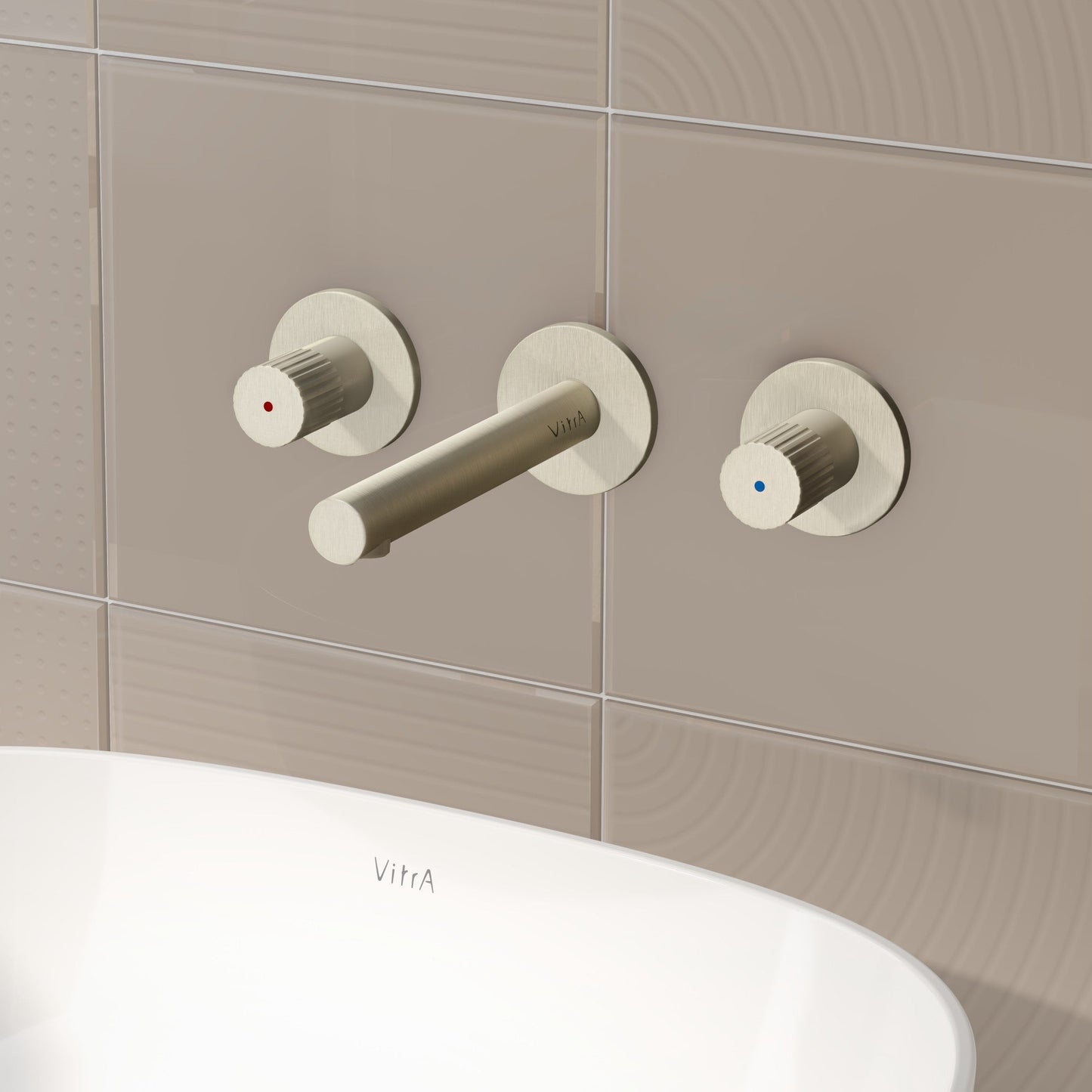 Sabira Origin Wall Mounted 3-Hole Basin Mixer