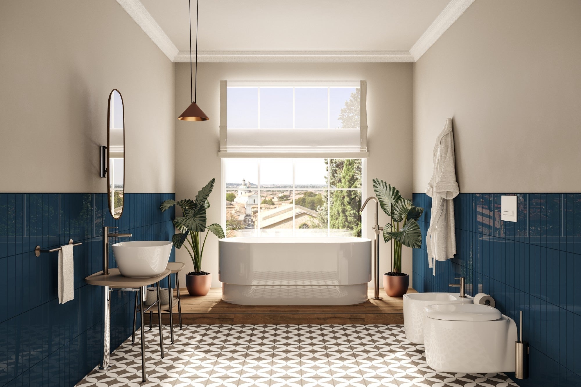 Sabira Origin Floor Standing Bath Filler