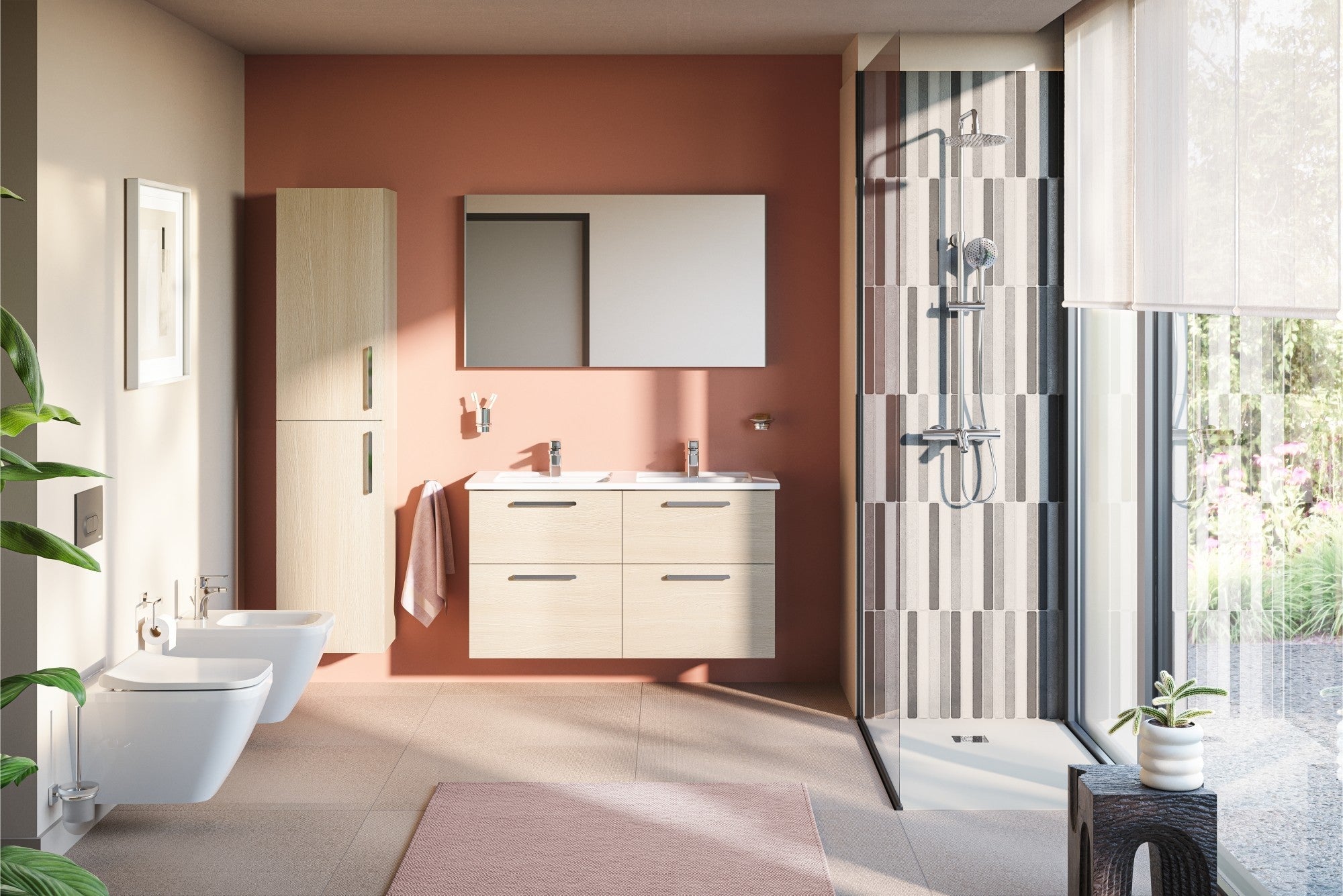 HRD 40cm 2 Door Tall Unit