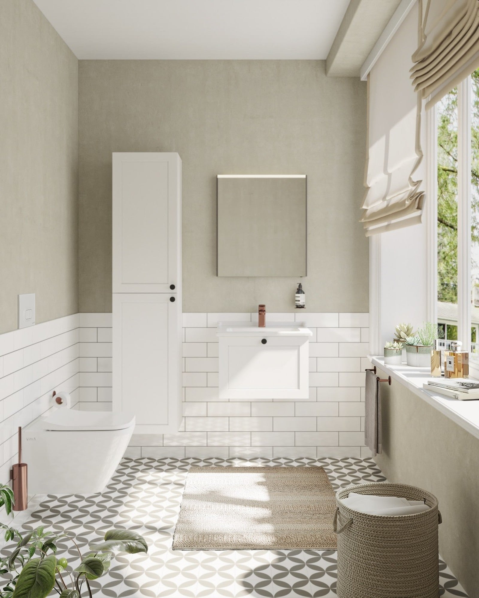 HRD 40cm 2 Door Tall Unit