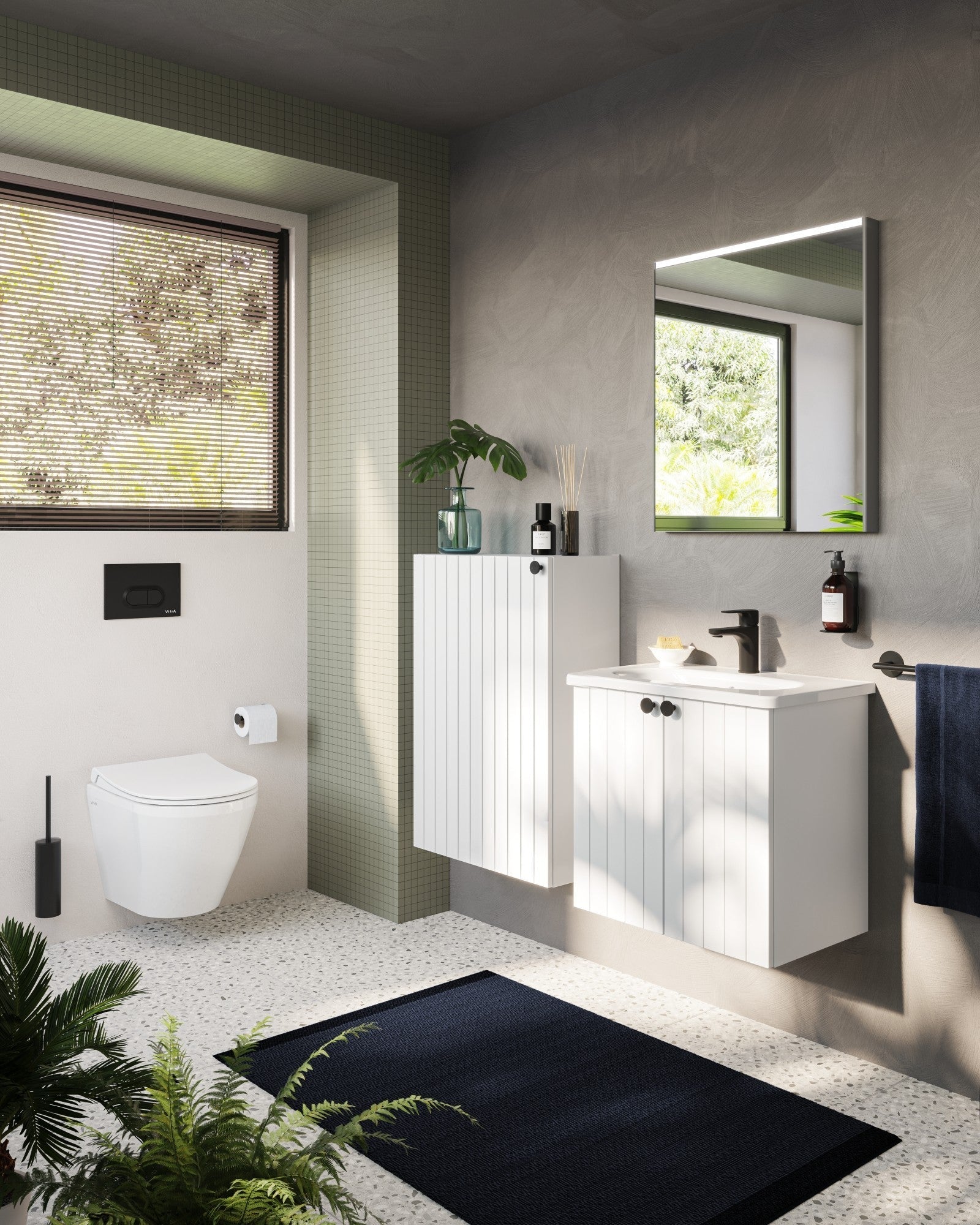 HRD 605x390mm 1TH Vanity Basin with Overflow