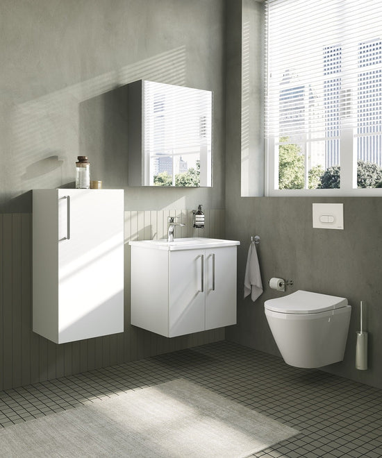 HRD 60cm 2 Door Wall Hung Washbasin Unit