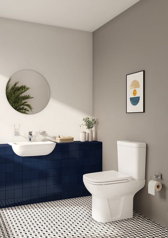 HRD 550x445mm 1TH Semi Recessed Basin