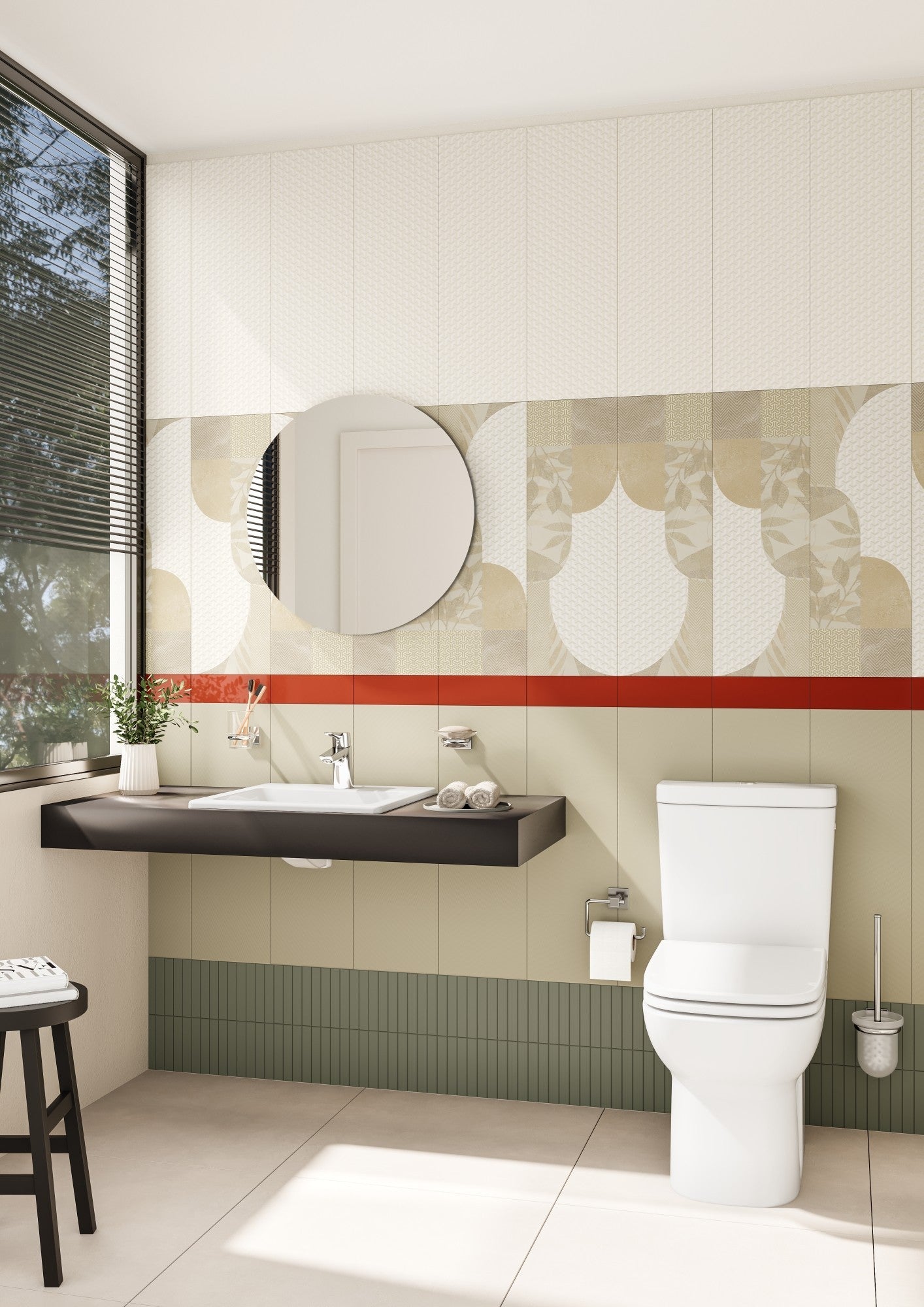 HRD 500x415mm 1TH Basin Only
