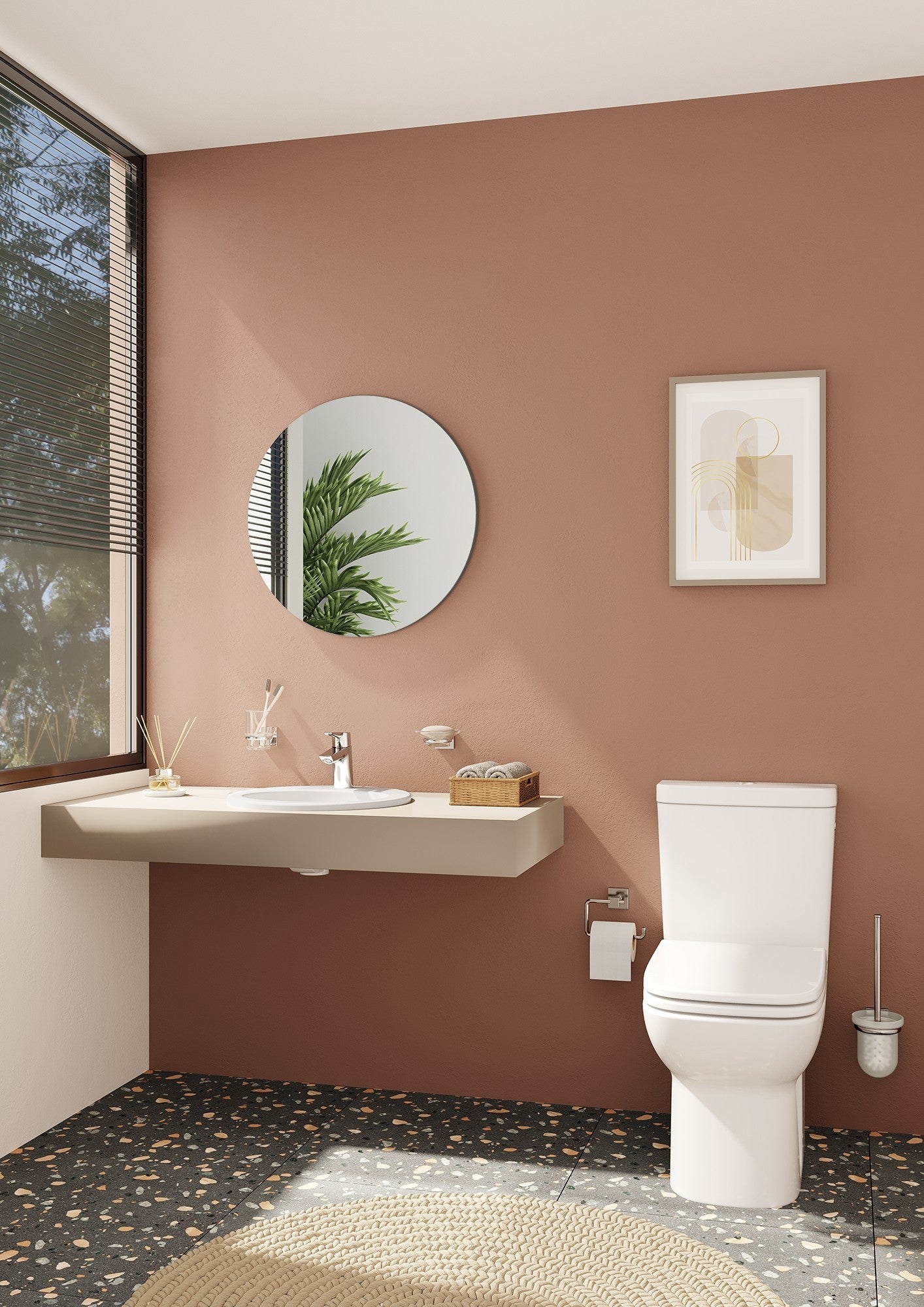 HRD 500x415mm 2TH Basin Only