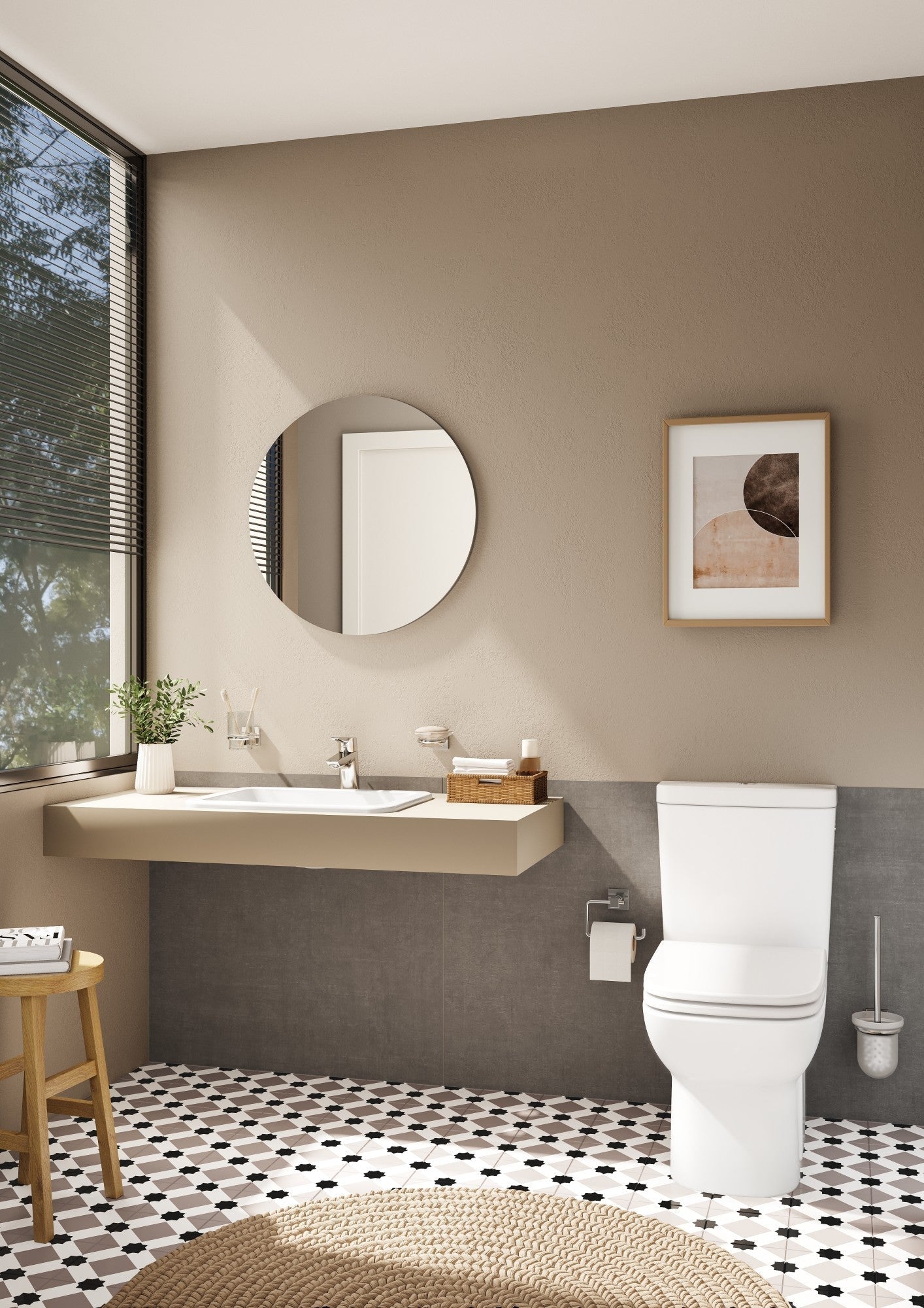 HRD 595x455mm 2TH Basin Only