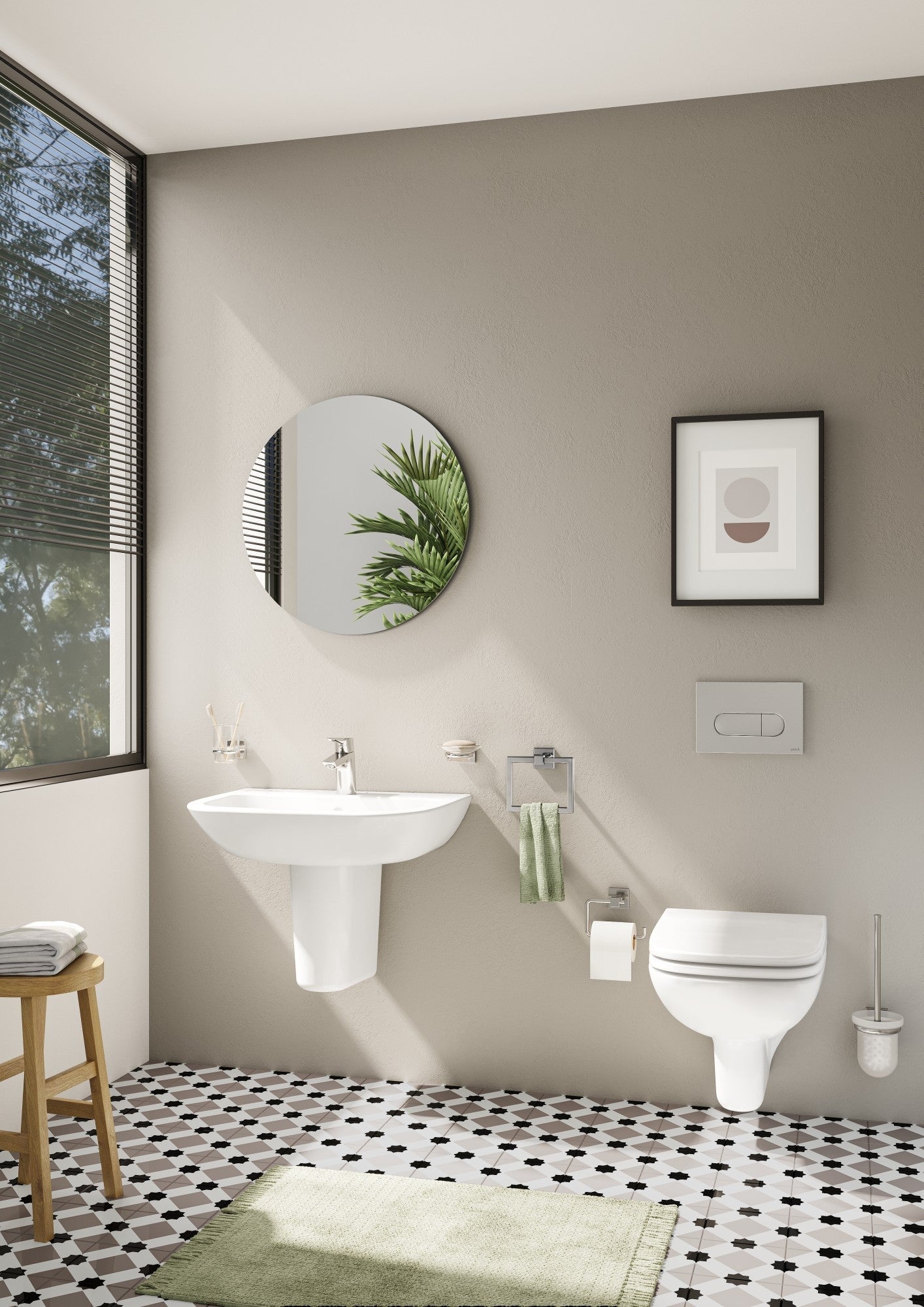 HRD 650x465mm 2TH Basin Only