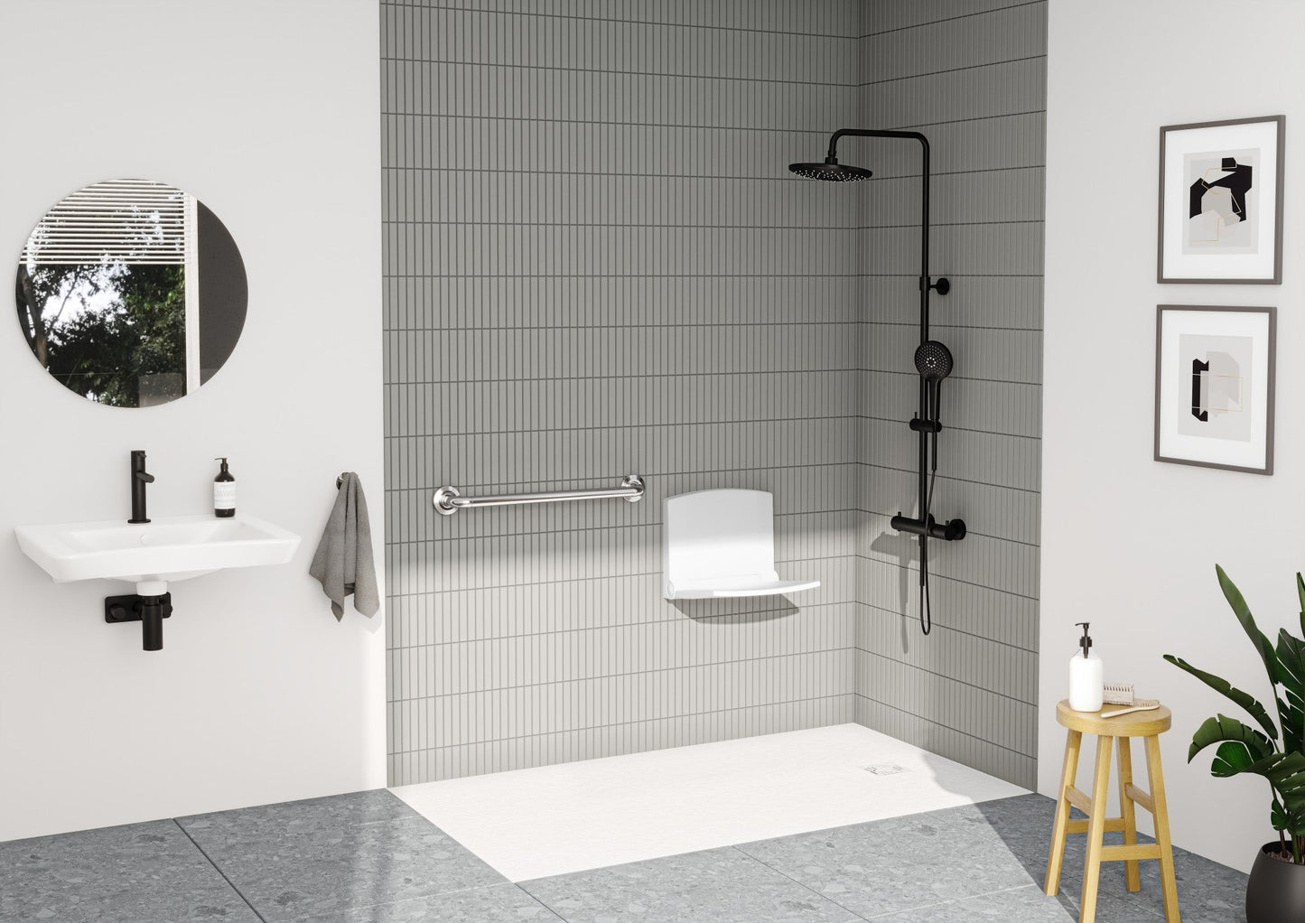 HRD 600x545mm 1TH Basin with Overflow