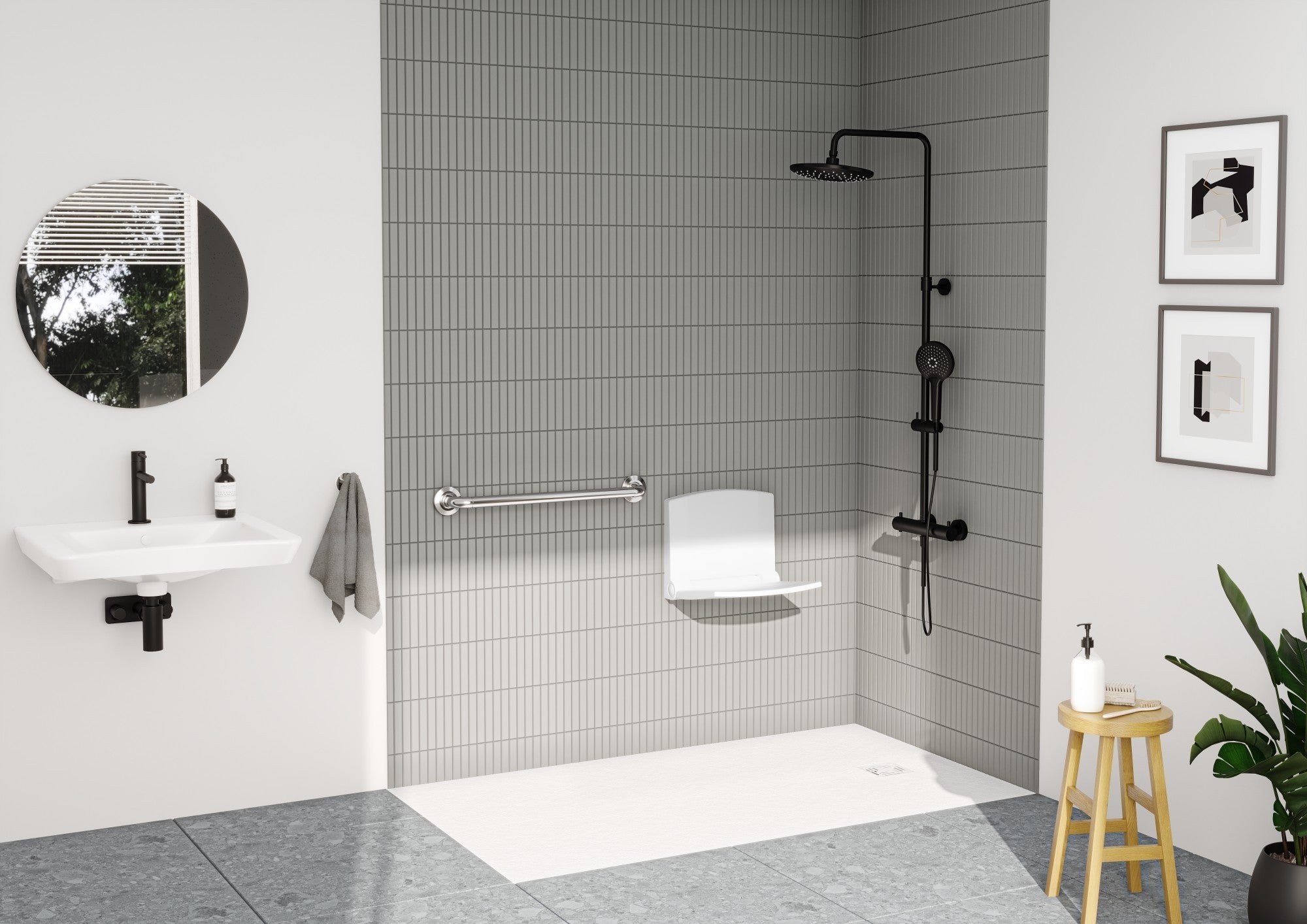HRD 600x545mm 1TH Basin with Overflow