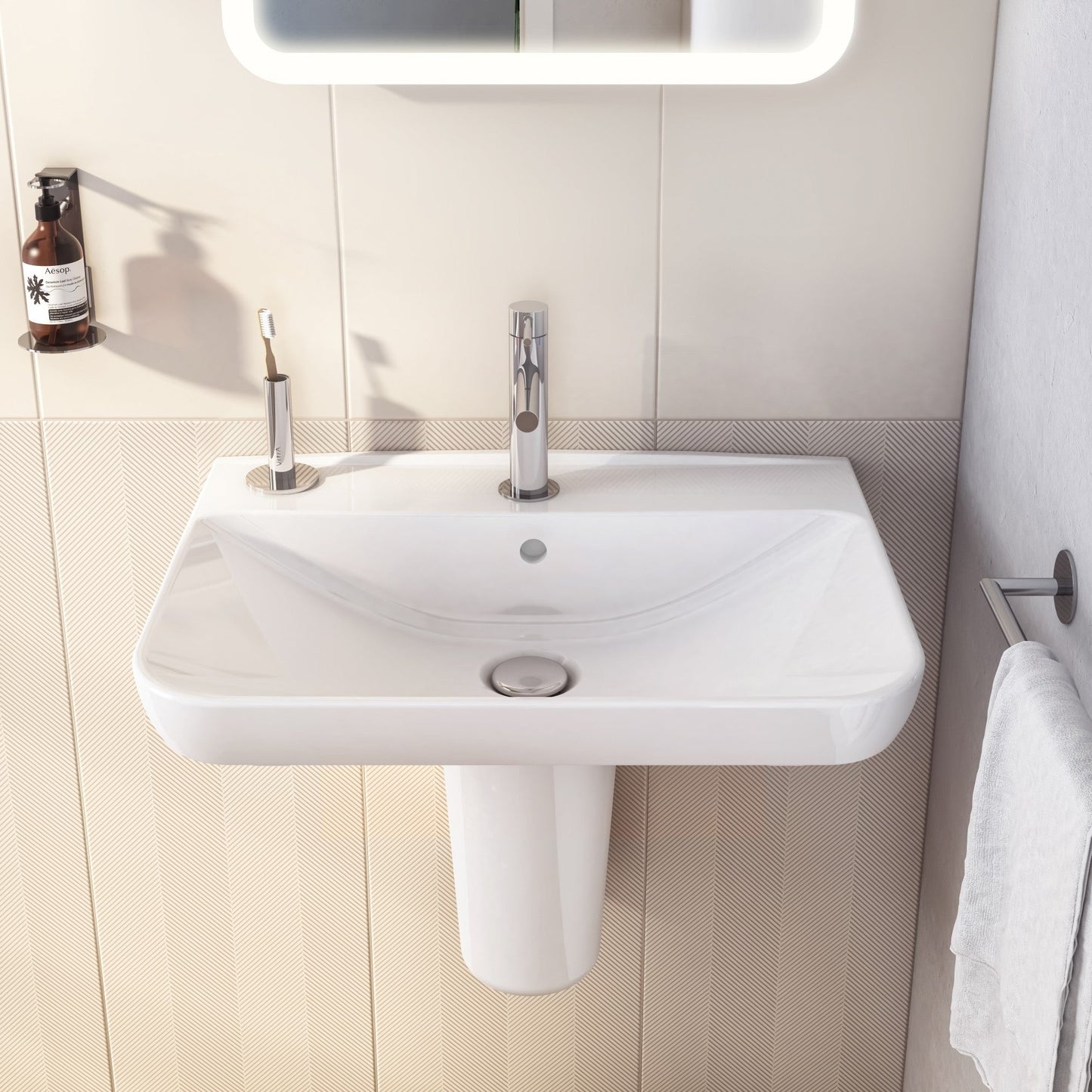 HRD 185x295mm Semi Pedestal Only