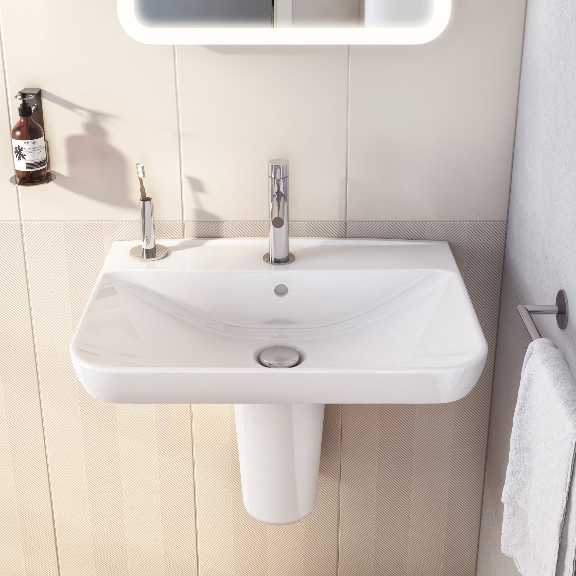 HRD 185x295mm Semi Pedestal Only