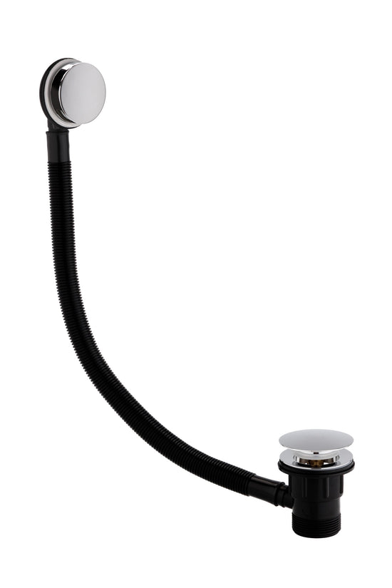 Hrd Clic Clac Bath Waste With Overflow Large Cap – HRD Clic-Clac Bath Waste with Overflow – Large Cap | Luxury Bathroom & Radiator Collection by HomeRangeDirect