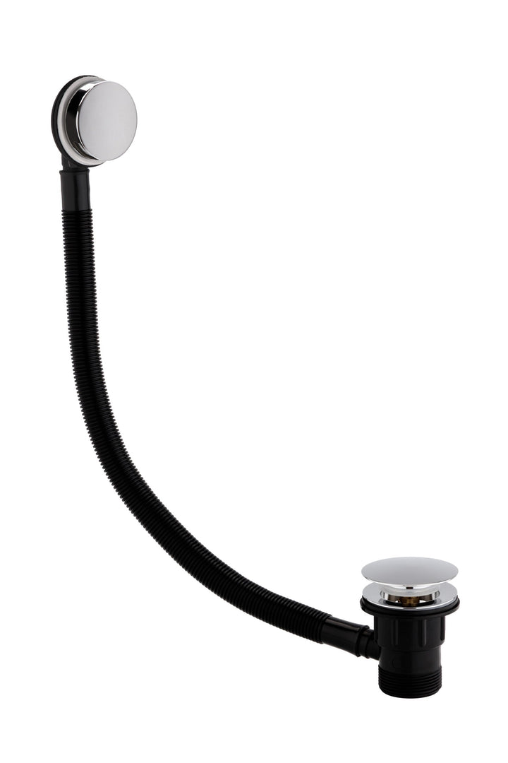 Hrd Clic Clac Bath Waste With Overflow Large Cap – HRD Clic-Clac Bath Waste with Overflow – Large Cap | Luxury Bathroom & Radiator Collection by HomeRangeDirect