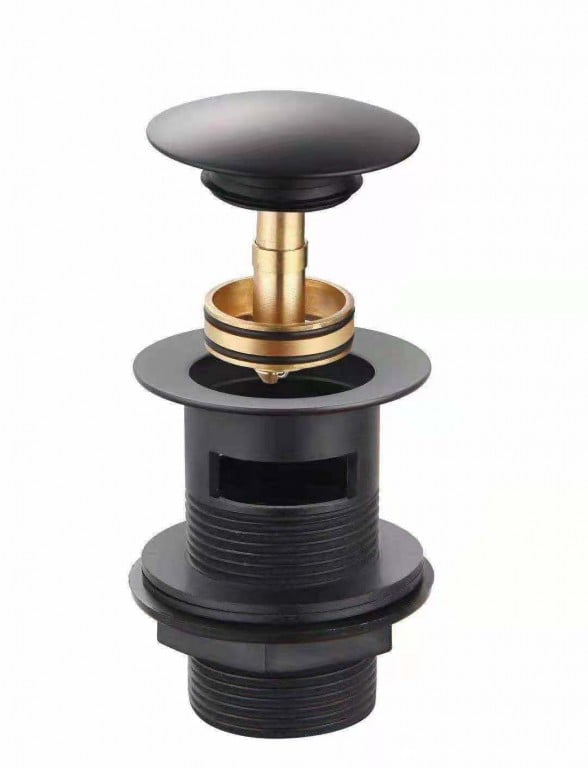 Hrd Easy Clean Basin Clicker Waste Slotted – HRD Easy-Clean Basin Clicker Waste (Slotted) | Luxury Bathroom & Radiator Collection by HomeRangeDirect