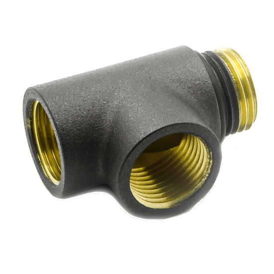 Fluro Dualfuel T Piece – DualFuel T-Piece | Luxury Bathroom & Radiator Collection by HomeRangeDirect