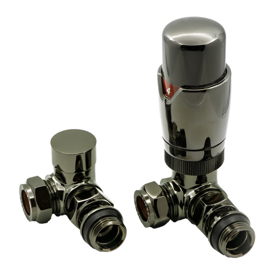 Meris Trv Corner Valves – Modal TRV Corner Valves | Luxury Bathroom & Radiator Collection by HomeRangeDirect